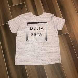 Heather Gray Delta Zeta shirt